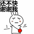 兔斯基:还不快谢谢我表情包