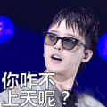 权志龙：你咋不上天呢？表情包