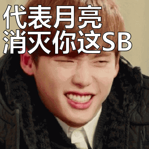 代表月亮消灭你这sb表情包