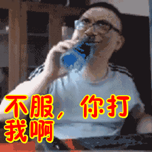 不服,你打我啊表情包动态gif表情图片 - 找表情上表情