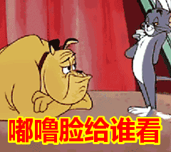 嘟噜脸给谁看表情包