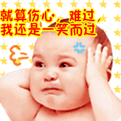 就算伤心,难过,我还是一笑而过表情包