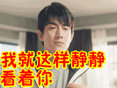 我就这样静静看着你表情包动态gif表情图片 - 找表情上表情家